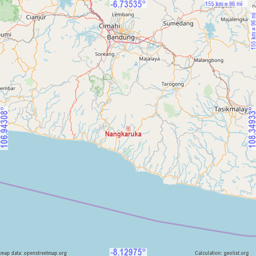 Nangkaruka on map