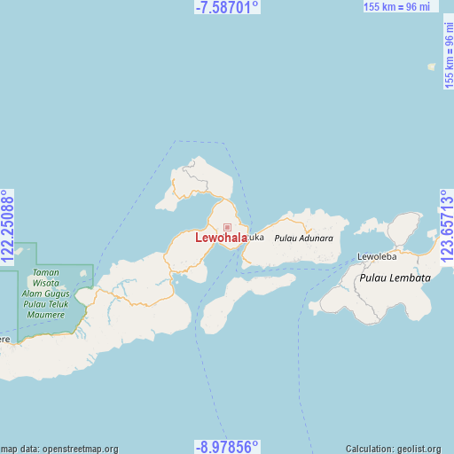 Lewohala on map
