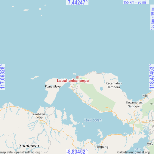 Labuhankananga on map