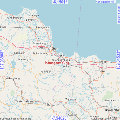 Karangsembung on map