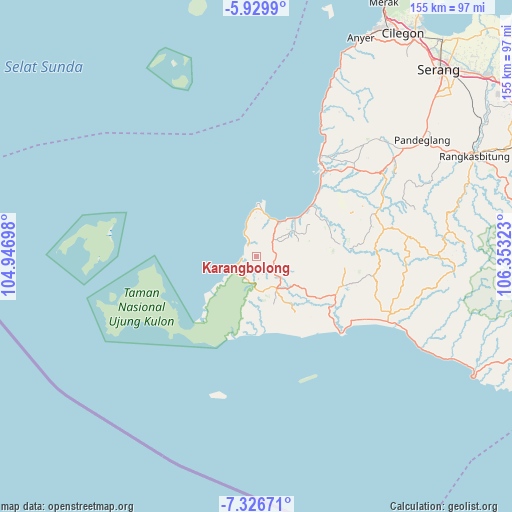 Karangbolong on map