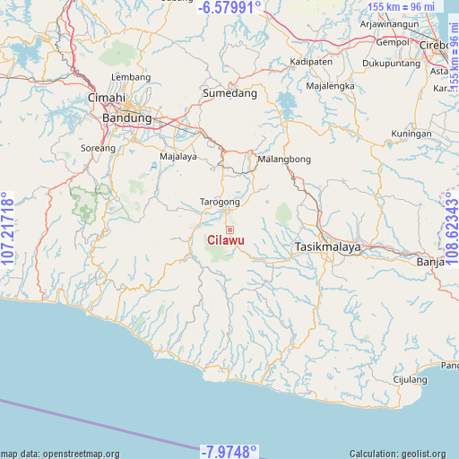 Cilawu on map