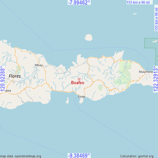 Boafeo on map