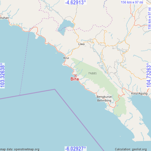 Biha on map
