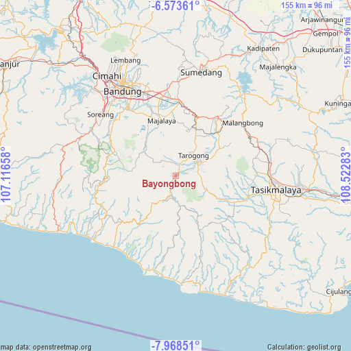 Bayongbong on map