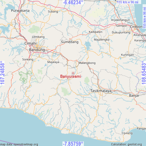 Banyuresmi on map