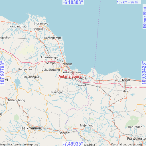 Astanajapura on map