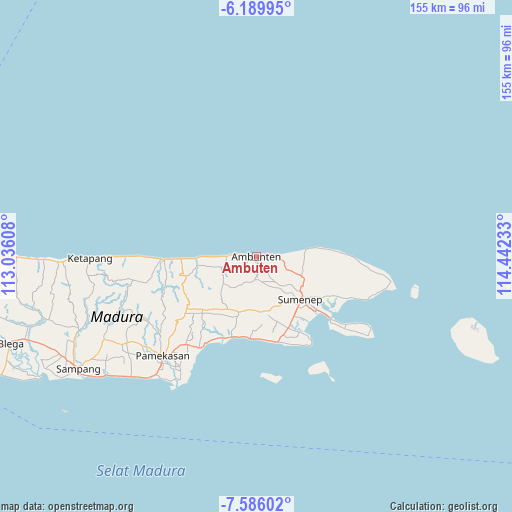 Ambuten on map