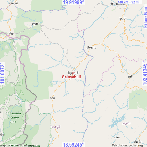 Sainyabuli on map
