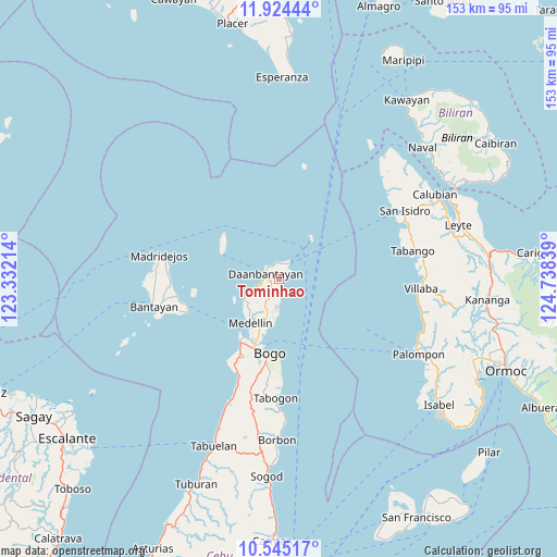 Tominhao on map