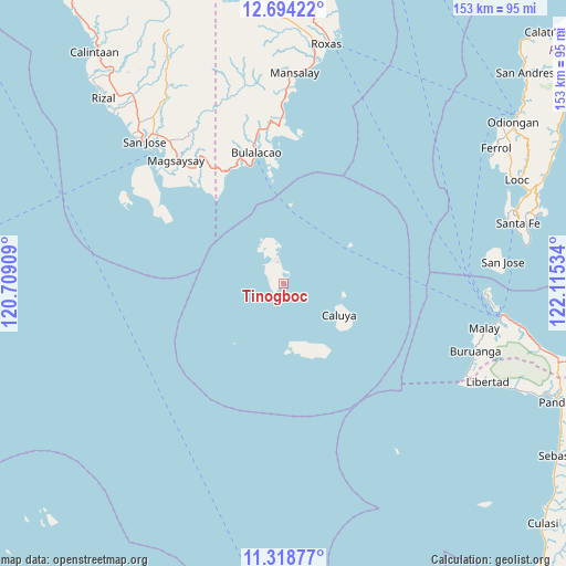 Tinogboc on map