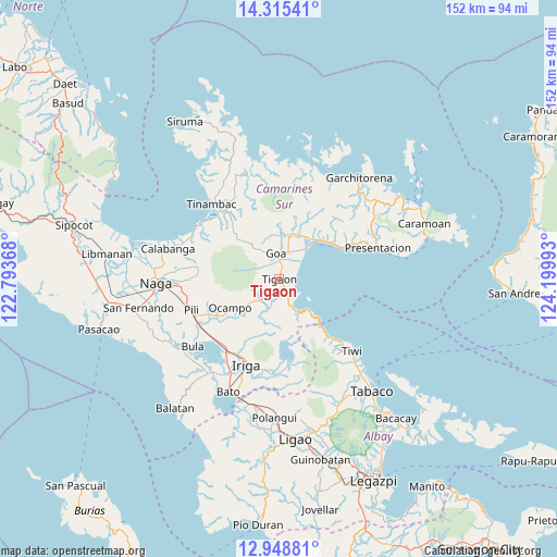 Tigaon on map