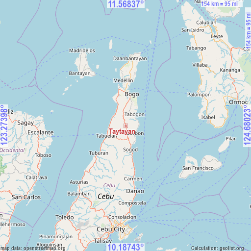 Taytayan on map