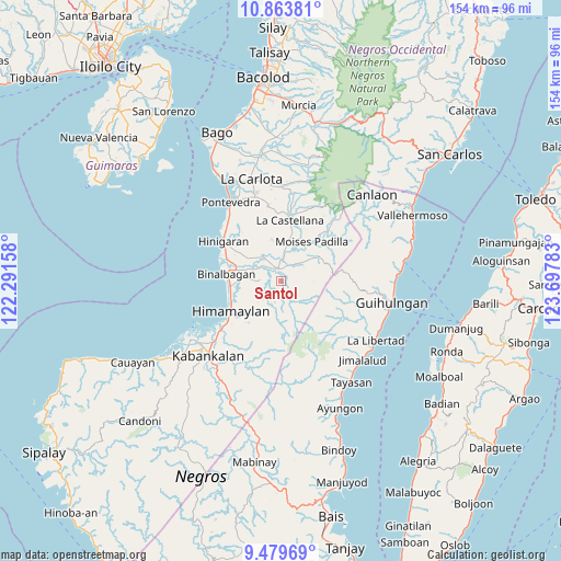 Santol on map