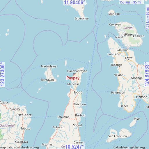Paypay on map