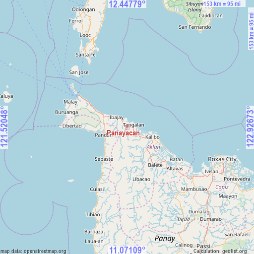 Panayacan on map