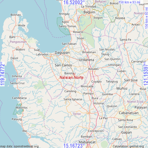 Nalsian Norte on map