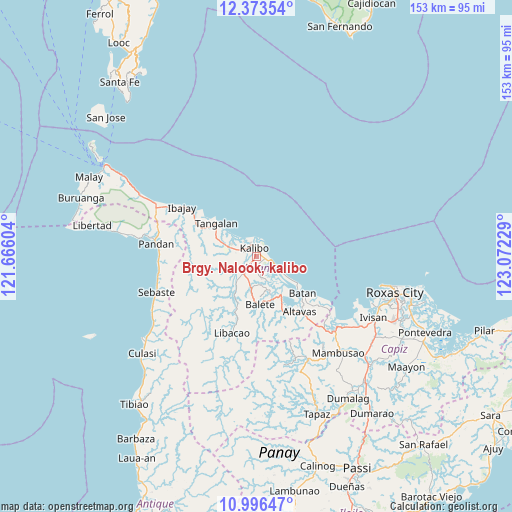 Brgy. Nalook, kalibo on map