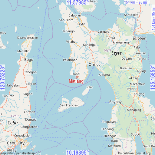 Matlang on map