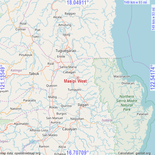 Masipi West on map