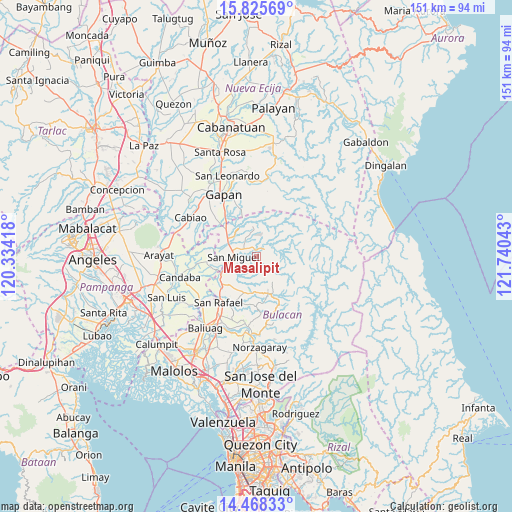 Masalipit on map