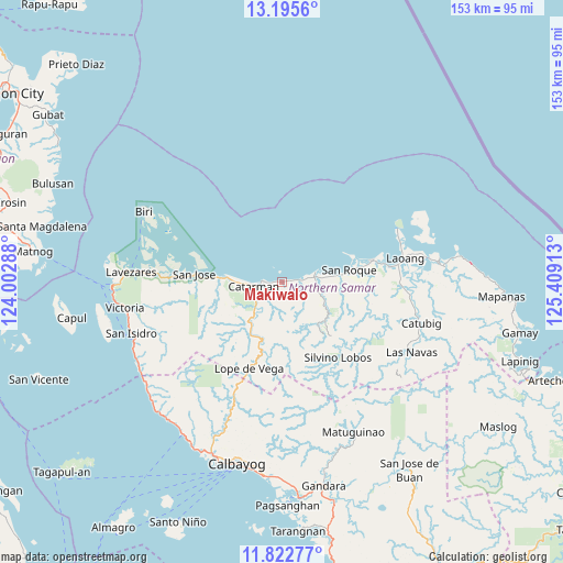 Makiwalo on map