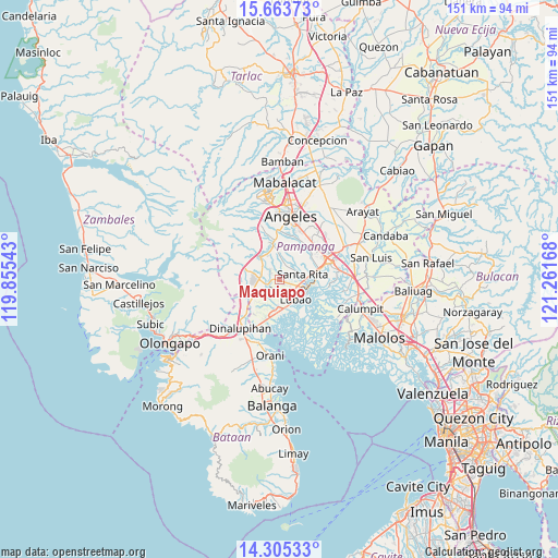 Maquiapo on map