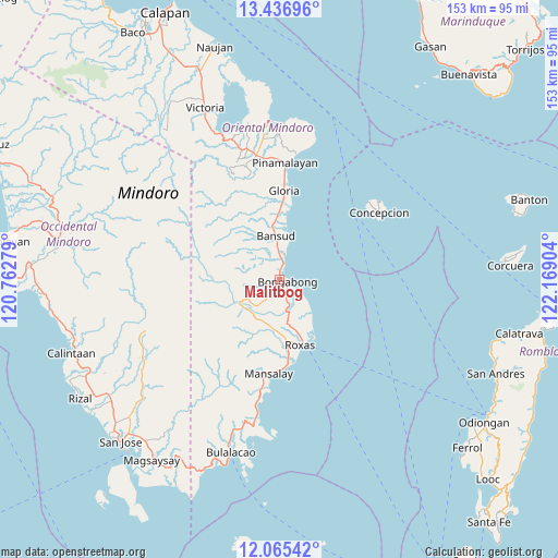 Malitbog on map