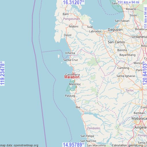 Malabon on map