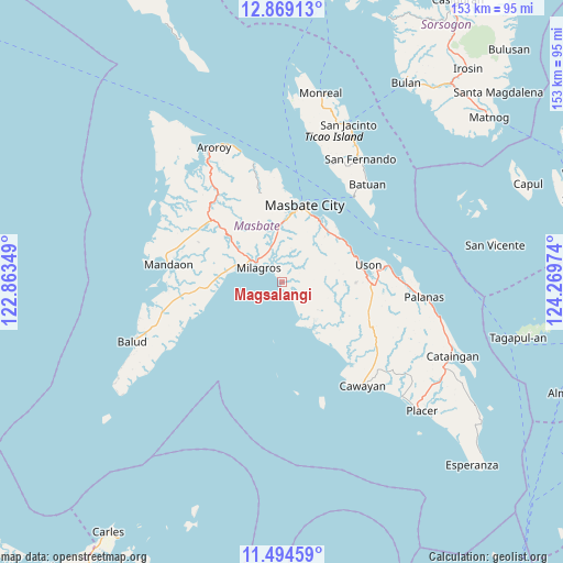 Magsalangi on map