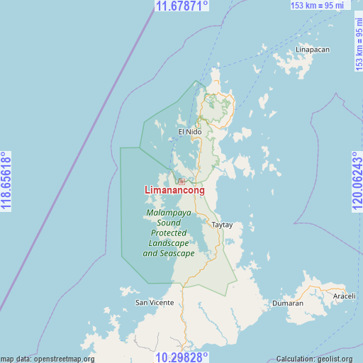 Limanancong on map