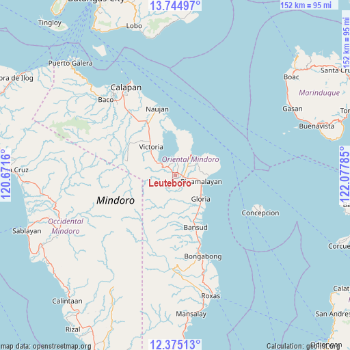 Leuteboro on map