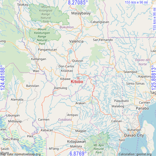 Kitobo on map