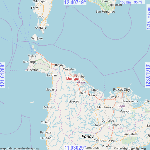 Dungon on map