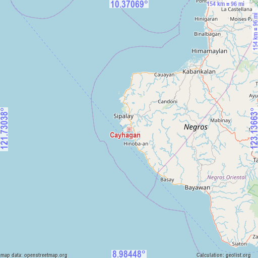 Cayhagan on map