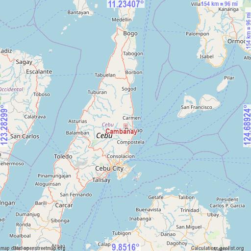 Cambanay on map