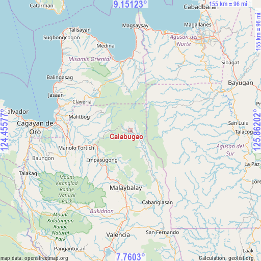 Calabugao on map