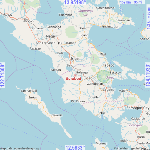 Burabod on map