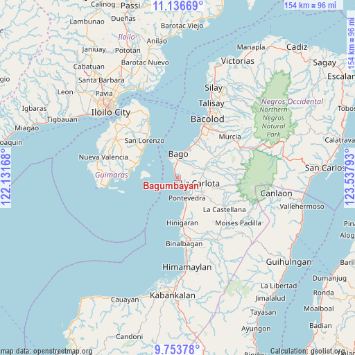 Bagumbayan on map