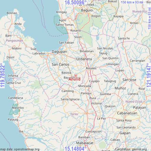 Anulid on map