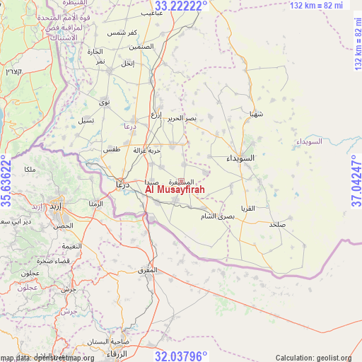 Al Musayfirah on map