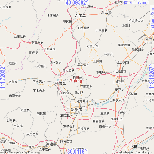 Yuling on map