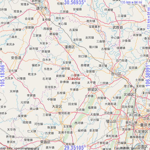 Xiaodu on map