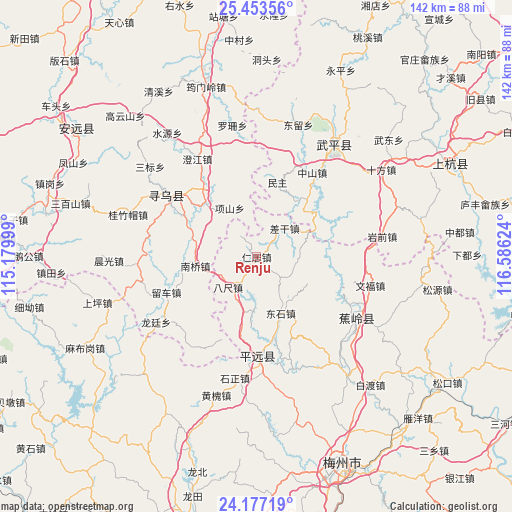 Renju on map