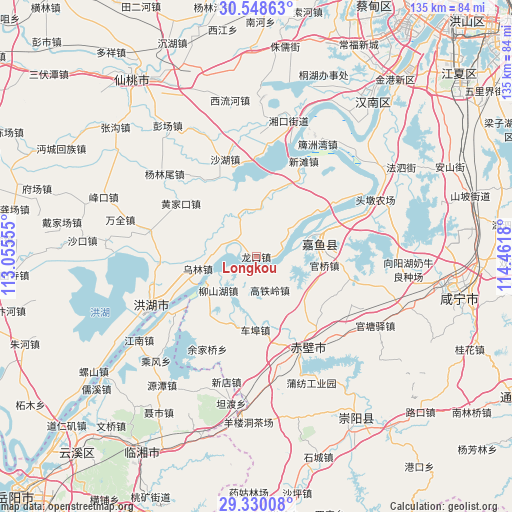 Longkou on map