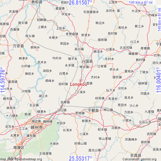 Longkou on map