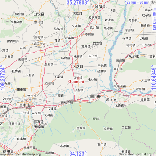 Guanchi on map