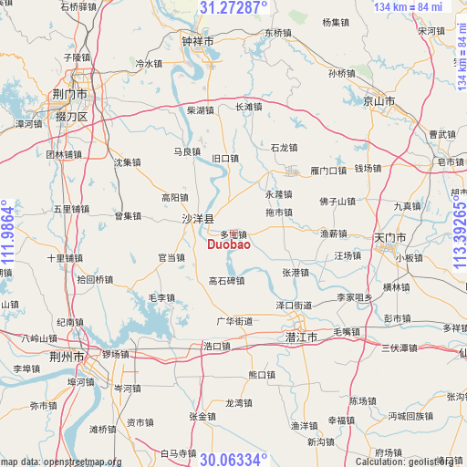 Duobao on map