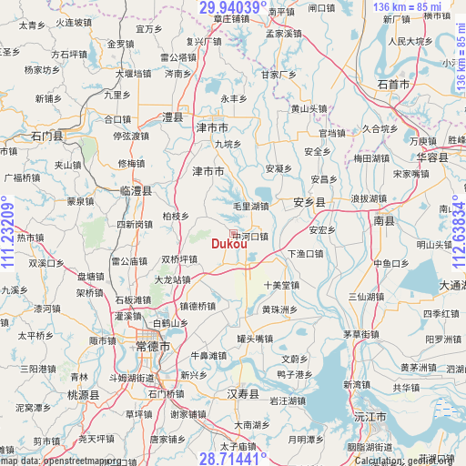 Dukou on map