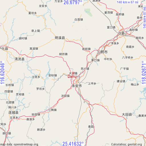 Dahu on map